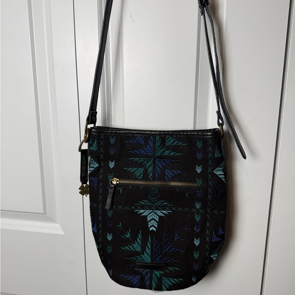Lucky brand Maya jute bucket crossbody - Picture 4 of 8